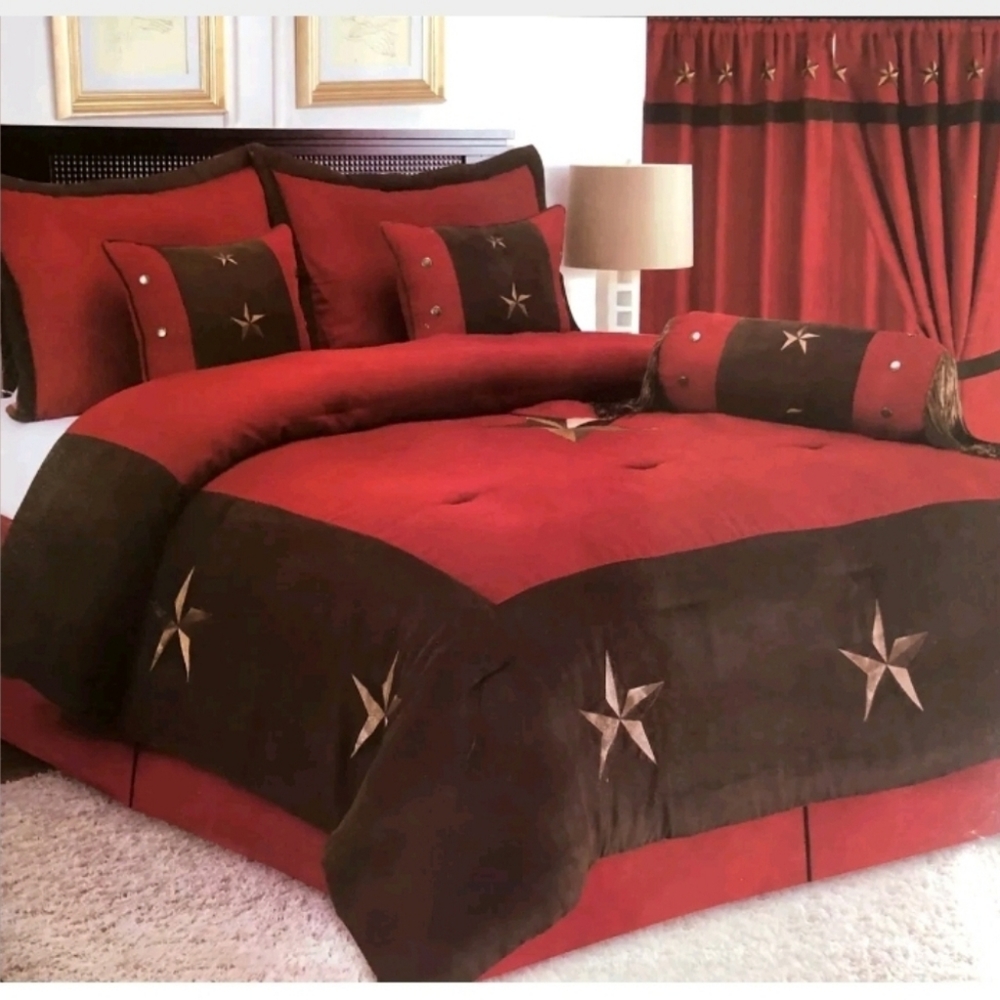 Western Star 7 piece king bedding set